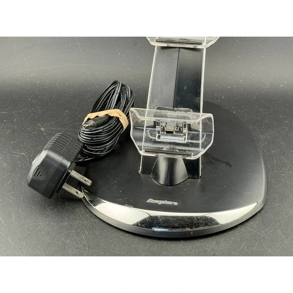 Energizer PS3 Controller Charging Station Stand: PL-6328 Dual Charger, AC Power